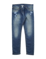 MONNALISA CHIC DENIM Denim trousers GIRLS on YOOX.COM