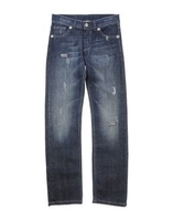 MONNALISA CHIC DENIM Denim trousers GIRLS on YOOX.COM