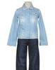 NOTIFY DENIM Denim outerwear GIRLS on YOOX.COM