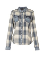 ONLY DENIM Denim shirts WOMEN on YOOX.COM