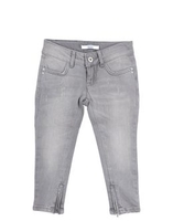 PATRIZIA PEPE DENIM Denim trousers GIRLS on YOOX.COM