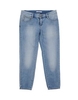 PATRIZIA PEPE DENIM Denim trousers GIRLS on YOOX.COM