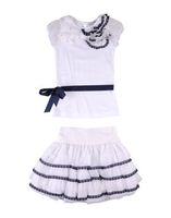 PROTAGONISTI I PICCOLI BY ALETTA COMBINED LOOKS Outfits with skirts GIRLS on YOOX.COM