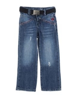 PUERCO ESPIN DENIM Denim trousers GIRLS on YOOX.COM