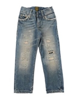 RA-RE DENIM Denim trousers BOYS on YOOX.COM