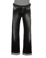 RA-RE DENIM Denim trousers GIRLS on YOOX.COM