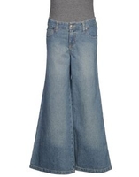 RALPH LAUREN DENIM Denim trousers GIRLS on YOOX.COM