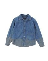 ROBERTO CAVALLI DENIM Denim shirts GIRLS on YOOX.COM