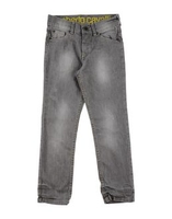 ROBERTO CAVALLI DEVILS DENIM Denim trousers BOYS on YOOX.COM