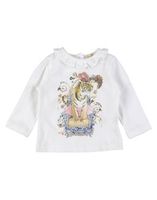 ROBERTO CAVALLI NEWBORN TOPWEAR Long sleeve t-shirts GIRLS on YOOX.COM