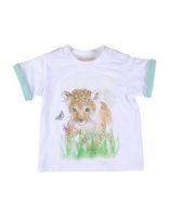 ROBERTO CAVALLI NEWBORN TOPWEAR Short sleeve t-shirts GIRLS on YOOX.COM