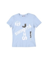 SIMONETTA JEANS TOPWEAR Short sleeve t-shirts GIRLS on YOOX.COM