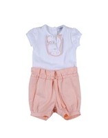 SIMONETTA TINY DUNGAREES Trouser dungarees GIRLS on YOOX.COM