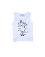SIMONETTA TOPWEAR Sleeveless t-shirts GIRLS on YOOX.COM