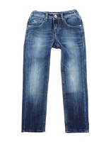 TAKE-TWO TEEN DENIM Denim trousers BOYS on YOOX.COM