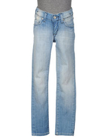 TAKE-TWO TEEN DENIM Denim trousers GIRLS on YOOX.COM