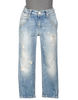 TAKE-TWO TEEN DENIM Denim trousers GIRLS on YOOX.COM