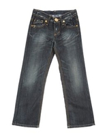 TAKE-TWO TEEN DENIM Denim trousers GIRLS on YOOX.COM