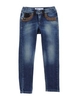 TAKE-TWO TEEN DENIM Denim trousers GIRLS on YOOX.COM