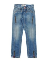 TAKE-TWO TEEN DENIM Denim trousers GIRLS on YOOX.COM