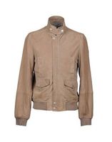 TJ TRUSSARDI JEANS LEATHERWEAR Leather outerwear MEN on YOOX.COM