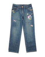 TO BE TOO DENIM Denim trousers GIRLS on YOOX.COM