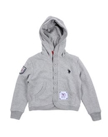 U.S.POLO ASSN. FLEECEWEAR Hooded sweatshirts BOYS on YOOX.COM