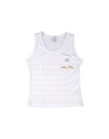 VDP MINICLUB TOPWEAR Sleeveless t-shirts GIRLS on YOOX.COM