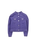 VERSACE YOUNG DENIM Denim outerwear GIRLS on YOOX.COM