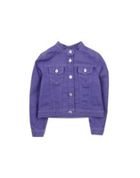 VERSACE YOUNG DENIM Denim outerwear GIRLS on YOOX.COM