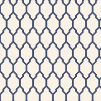 Farrow & Ball Tessella Blue Wallpaper 36-04