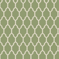 Farrow & Ball Tessella Green Wallpaper 36-07