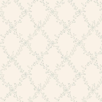 Farrow & Ball Toile Trellis Blue Wallpaper 6-68