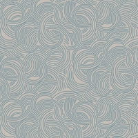 Farrow & Ball Tourbillon Blue Wallpaper 48-06