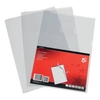 Elite Folder Cut Flush PVC Top and Side Opening 135 Micron A4 Glass