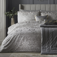 Laurence Llewelyn-Bowen Firenza Bedding Set Silver