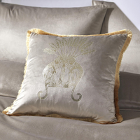 Laurence Llewelyn-Bowen Funky Monkey Filled Cushion 43cm x 43cm Linen