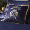 Laurence Llewelyn-Bowen Funky Monkey Filled Cushion 43cm x 43cm Navy