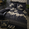 Laurence Llewelyn-Bowen Kireina Bedding Set Black Gold