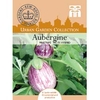 Aubergine Pinstripe F1 Hybrid - Kew Collection Seeds - 1 packet (6 seeds)