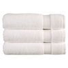 Christy Tempo Combed Cotton Towels White Face Towel