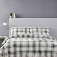Christy Thurloe Duvet Set Grey Single