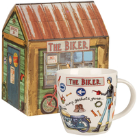 Churchill China Queens The Biker Gift Boxed Mug