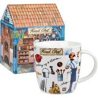 Churchill China Queens The Head Chef Gift Boxed Mug