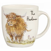 Churchill China Queens The Herdsman Highland Cow Mug