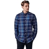 Crew Clothing Ashworth Shirt Bright Navy/Indigo/White XXL