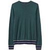 Crew Clothing Beane Crew Neck Jumper Racing Green Small