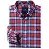 Crew Clothing Brendan Oxford Shirt Orange Ocre /White Large