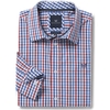 Crew Clothing Classic Gingham Shirt Crimson/ Lapis/ Ultramarine Small