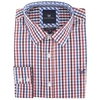 Crew Clothing Classic Gingham Shirt Port Royal/Brick/Bright Navy XL